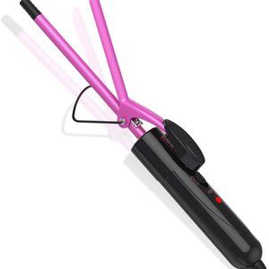 DAN Technology Small Barrel Curling Iron Wand Ceramic Barrel Curling Iron with A